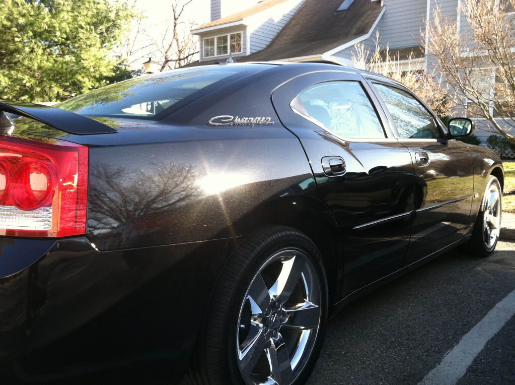 Charger script emblem above rear fender? - Dodge Charger ...