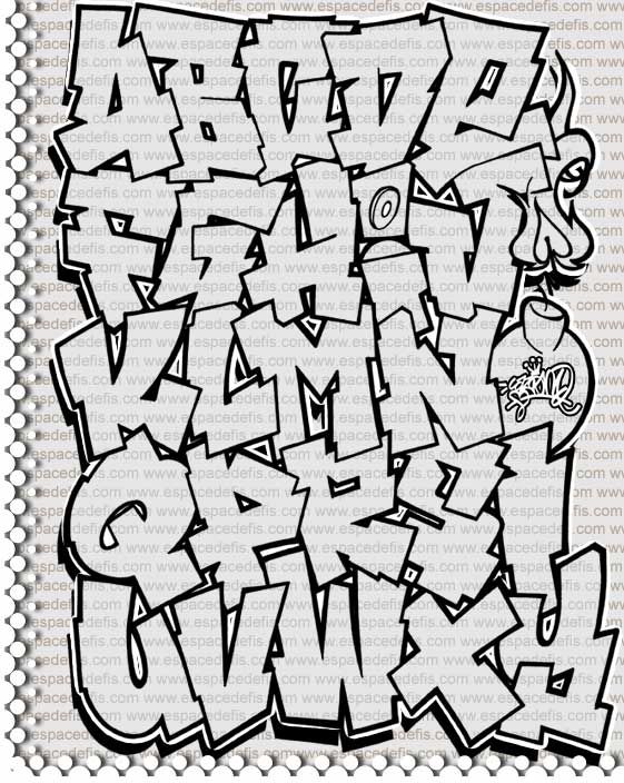 graffiti characters drawings. Graffiti Alphabet Pictures By