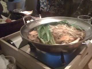 Huge bowl of shabu-shabu at Mei.. we couldn't eat it all!