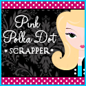 Pink Polka Dot Scrapper