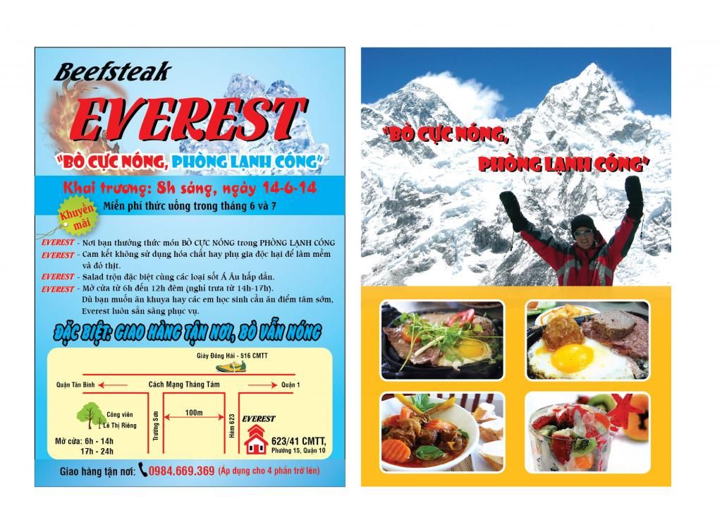 Beefsteak EVEREST - Bò cực nóng, Phòng lạnh cóng - Hẻm 623 CMTT gần CV Lê Thị Riêng - 12