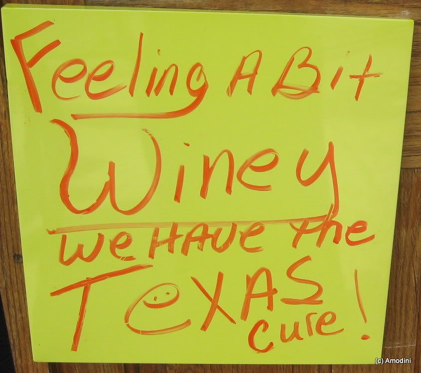 Fredericksburg Texas feeling winey