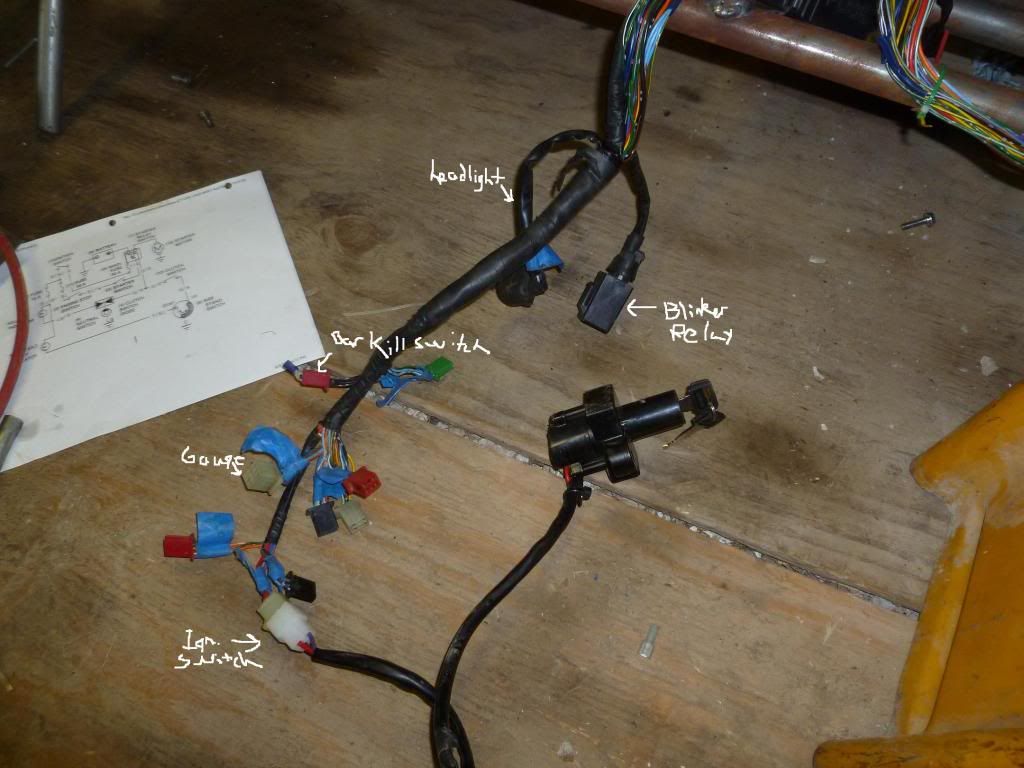 Please Help Me Figure Out My Wiring Harness!! With Pics. - CBR Forum