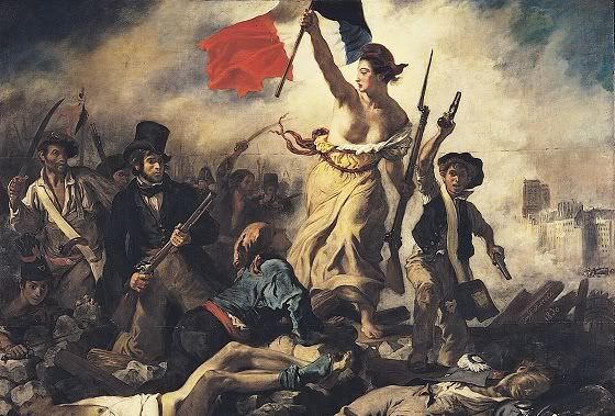 Liberty Leading the People - a symbol of Nationalism