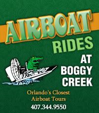 boggy creek,brandcation,airboat