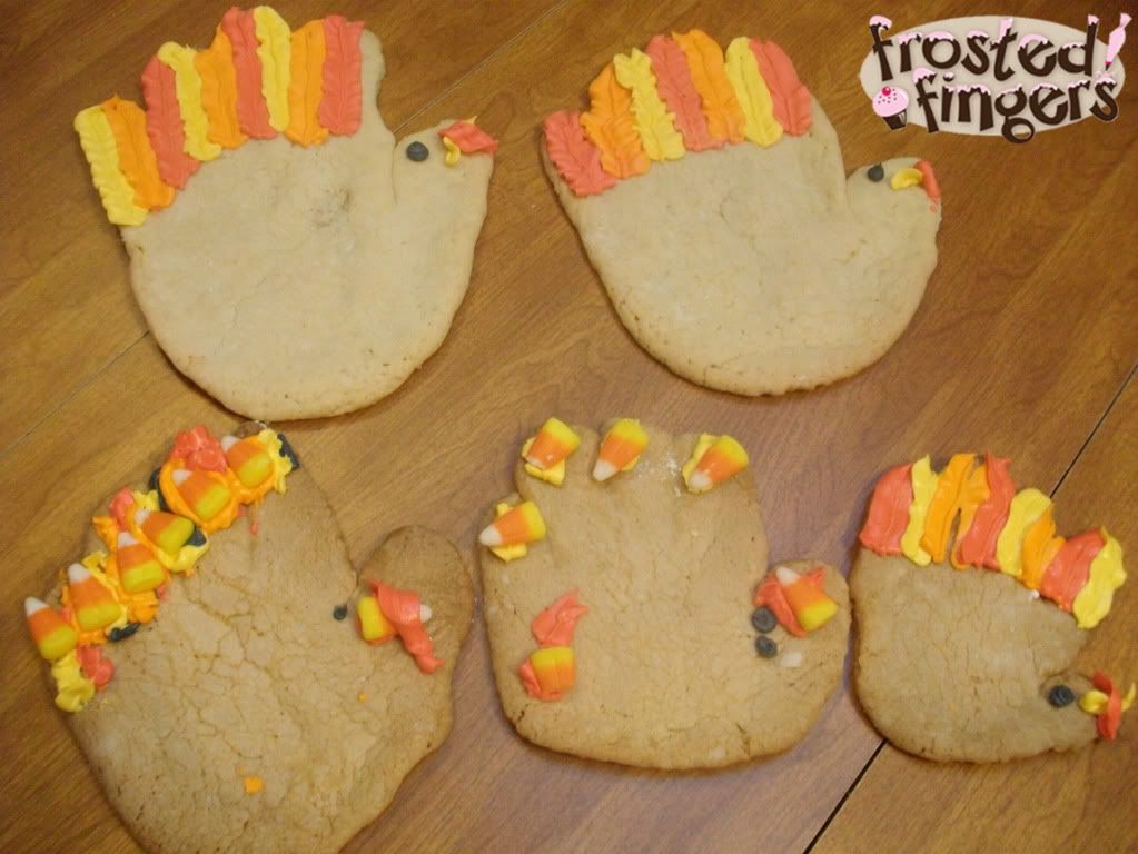 turkey,sugar cookie,thanksgiving