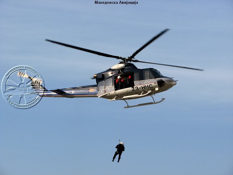 40 години хеликоптерска единица на МВР