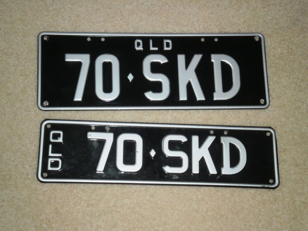 QLD personalised number plates( 70 SKD )