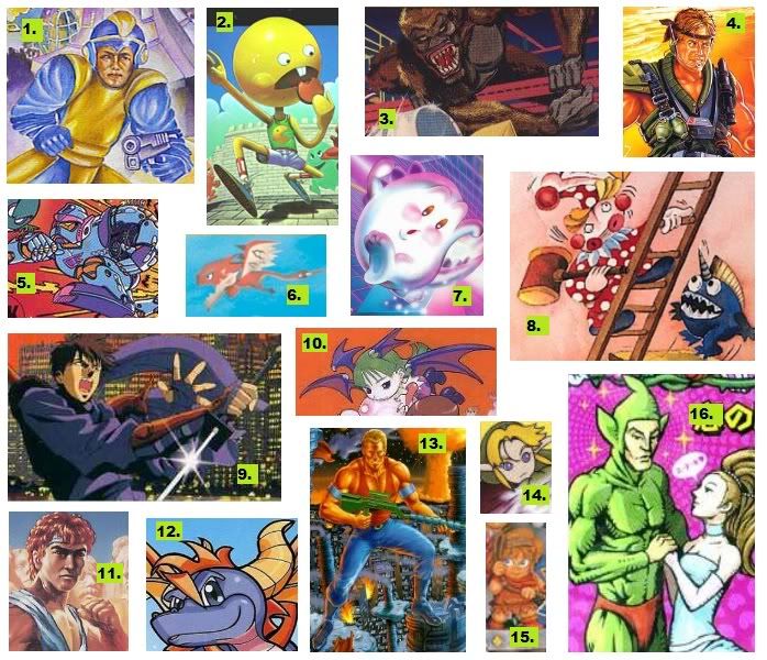 Popular Characters by Obscure Box Art Quiz By BlueGunstarHero