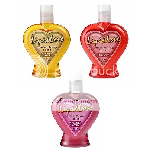 Liquid Love Warming Massage Lotion Oil Sexy 3 flavours Romantic Adult